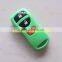 New Nis 3 button keyless entry remote case (green)