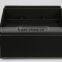 High Quality originality black PU storage box/tissue boxes