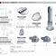 Sunleaf fashional accessories of toilet partition TIANYA series