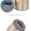 Universal Dual USB Port QC2.0 5V/2.1A/3.1A Car Charger For Mobile Phones Stainless Steel Materials Car Charger Safety hammer