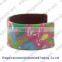 Fashion Tortoise Pink Custom Needlepoint Cuff Embroidery Bracelets