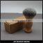 Best selling bamboo handle vegan shaving brush with synthetic hair and custom package