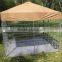 Hot sale power coated 9ft dog run panel / dog kennel cage animal house / galvanized steel welded dog kennel direct China factory