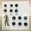 NJ16-21 real natural buffalo horn buttons