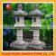 japanese stone garden pagoda okunoin type lantern