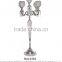 CRYSTAL CANDELABRA CENTERPIECE FOR WEDDING