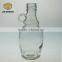 Custom empty 550ml glass bottle for wine prices with handle