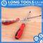 Hot sale soft rubber handle S2 CRV material magnetic slotted screwdriver