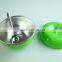 4 pcs apple style stainless steel salt and pepper shaker whit clourful