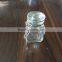 3.5oz mini glass jar with metal clip and glass lid