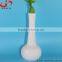 Popular Design Style Home Decoration White Ceramic Flower Vase