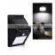 Wall Light, Bright Solar Power Outdoor LED Light No Tools Required Peel and Stick Motion Activated