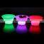 modern design LED furniture, led plastic flower pot, wedding luminous flower pot