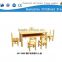 (HC-2407) Preschool double desk and chair, children desk and chair