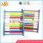 wholesale multifunctional Kids wooden abacus toy Colorful wooden toy abacus superior quality wooden abacus toy W12A010