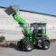 1.2T HZM912 new design front turn cab wheel loader with ce