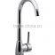 Single Handle Electroplating Kitchen Sink Faucet