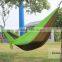 2016 hot sale outdoor camping hammock with polyester tree straps travel camping hammock