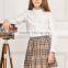 Wholesale OEM Girls Long Sleeve School Shirt Latest Design