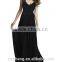 The new lace dress European sleeveless hollow sexy halter dress