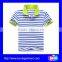kids clothes unisex sets polo shirt cotton plain stripe kids polo shirt for children
