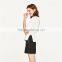Summer hot sale simple design high waisted shorts with side pockets