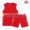Yellow red basketball uniform design european basketball jerseys cheap basketball clothing factory