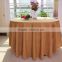 Hotel modern circle solid color beaded table cloth