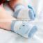B40932A Wholesale 4 colors kids lovely 3 d carton floor socks