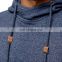 Brand mens cut long fit thick hoodie