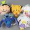 New Product Custom Animal- Shaped Plush Keychain