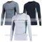 Wholesale men long sleeves compression sports wear