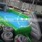 inflatable snookball game, inflatable snooker table, snooker soccer ball