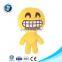 Funny Stuffing Toy Soft Emoji Face Wholesale Kid Toy Custom Size And Clothes Promotion Emoji Pillow