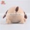 OEM Customized Super Soft Fat And Round Lazy Stuffed Animal Pillow Lying Sleeping Plush Dog Toy