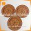 custom Leather logo embossing stamp china clothing label