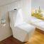 2019 good sale ceramic one piece toilet with integrated basin sink