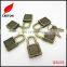 Anti-brass colored jewelry box padlock