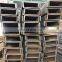 GB ASTM JIS Galvanized structural steel u channel,v shaped steel channels,c channel