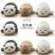 Bespoke Kneeling panda super soft plush toy panda for sleeping purpose