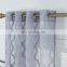 2019 most popular Fancy dobby voile design curtains panel 52"x95"