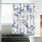 Customized African Print Digital Printing Waterproof Shower Curtain