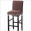 Wholesale high quality velvet for dining room stretch christmas chair cover