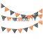 factory supply customized size polyester pennant string flag bunting banner