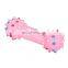 Wholesale Custom Eco friendly Safety Vinyl Pet Toys Dumbbell Style Dog Chew Ball Toys