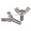M6 M8 M10 carbon steel stainless steel alloy materials wing bolts and nuts
