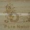 Unfinished wooden wine gift box,wine packaging with slanting opening lid