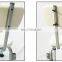 HDPE old people backrest detachable commode bathroom shower toilet seat shower hospital bath chair with suction leg