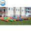 Crazy exciting cheap team building games inflatable bouncy sausage racing