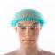Hospital Products Non Woven Mob Clip Caps Disposable Surgical Caps Colorful